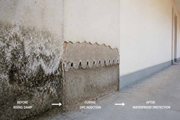 Dampproof Course Injection services Professional living room decorators in Central London